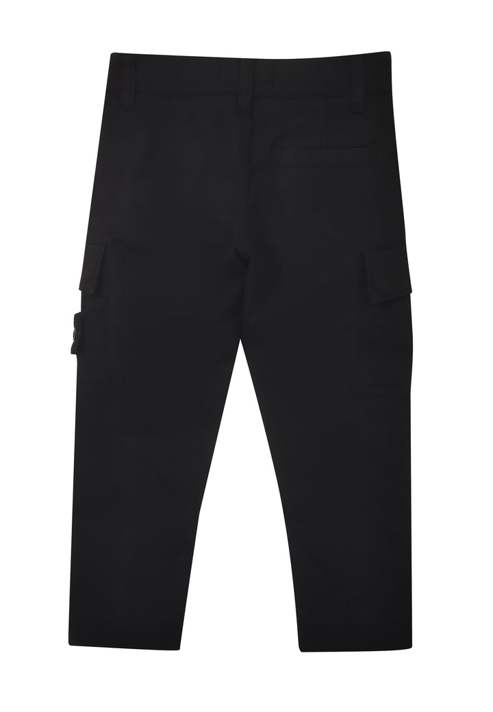 ViaMonte Shop | Stone Island pantalone nero bambino in cotone