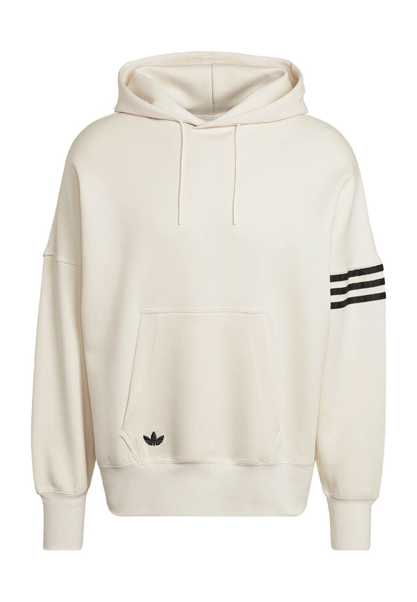 Adidas ivory cotton unisex sweatshirt