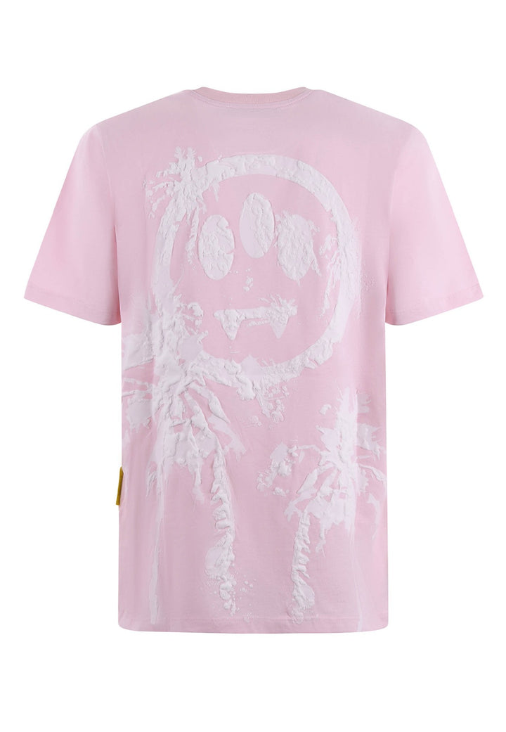 ViaMonte Shop | Barrow t-shirt rosa uomo in cotone