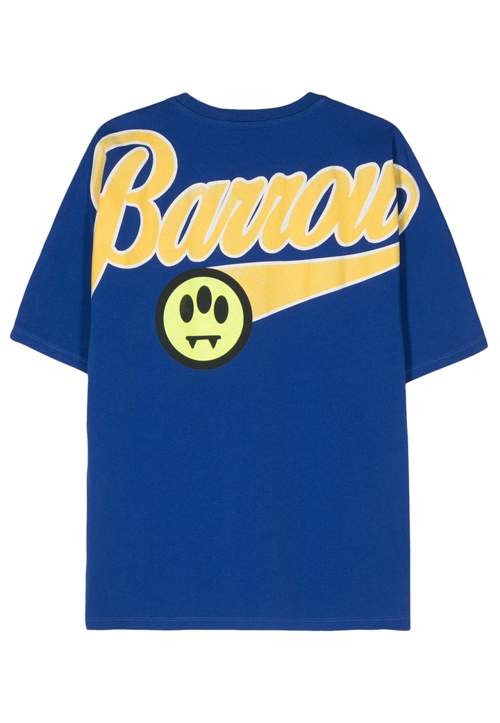 ViaMonte Shop | Barrow t-shirt blu elettrico unisex in cotone