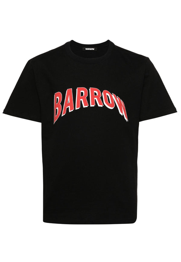 ViaMonte Shop | Barrow t-shirt nera unisex in cotone