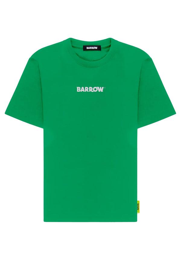 ViaMonte Shop | Barrow t-shirt verde unisex in cotone