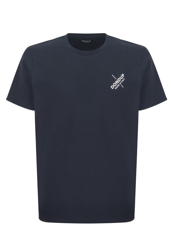 ViaMonte Shop | Dondup t-shirt blu uomo in cotone