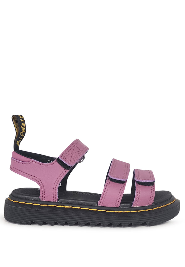 ViaMonte Shop | Dr Martens sandali Klaire viola bambina in pelle