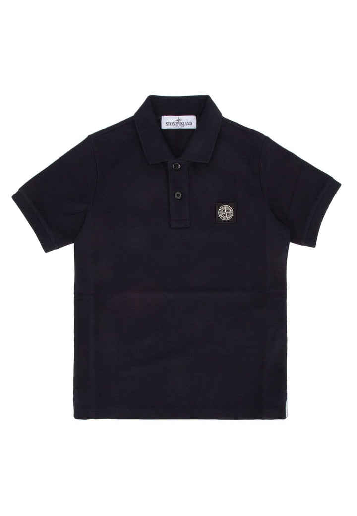 ViaMonte Shop | Stone Island polo blu navy bambino in cotone