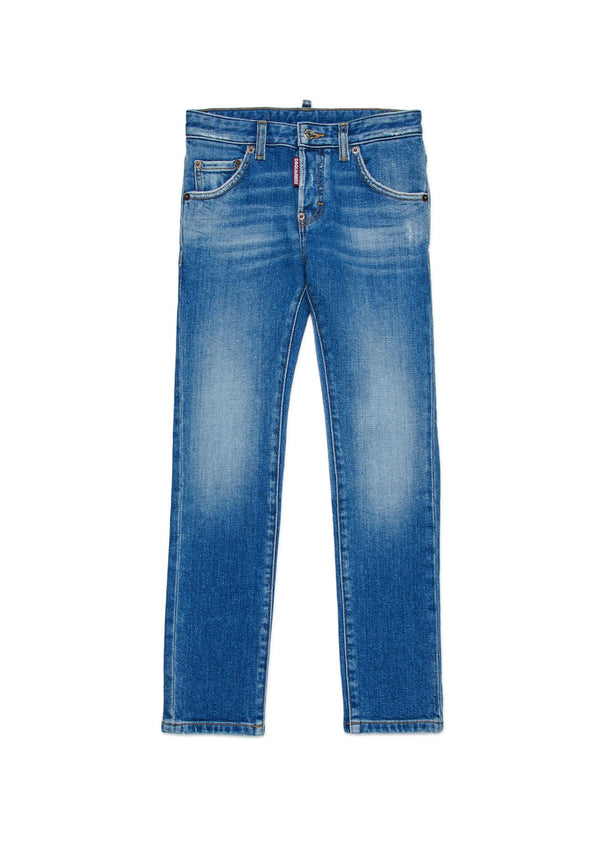 ViaMonte Shop | Dsquared2 jeans blu bambino in denim