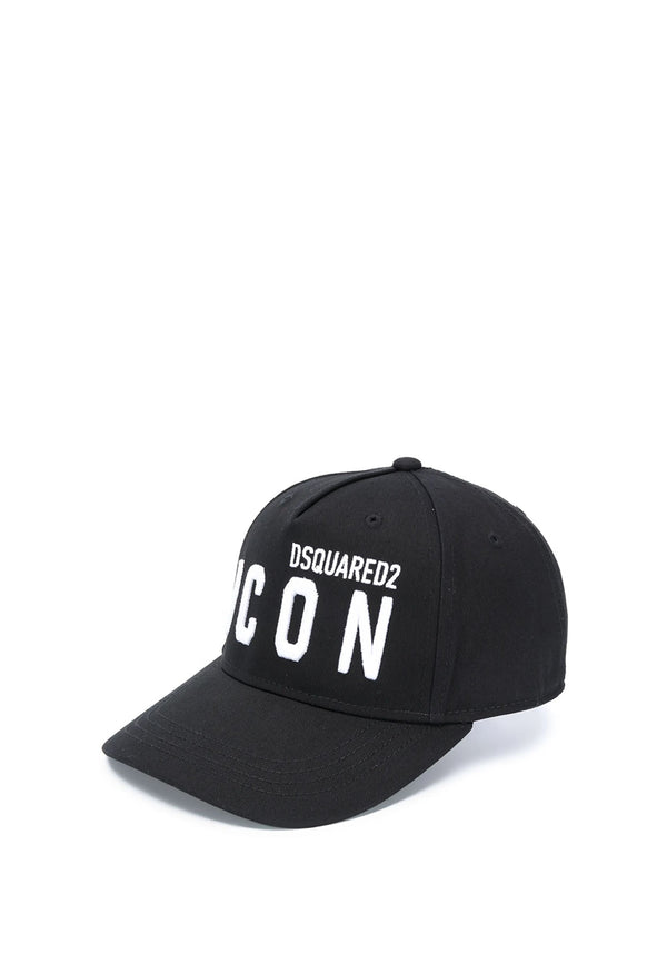 ViaMonte Shop | Dsquared2 cappello nero bambino in cotone