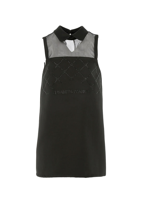 ViaMonte Shop | Elisabetta Franchi La Mia Bambina vestito nero bambina