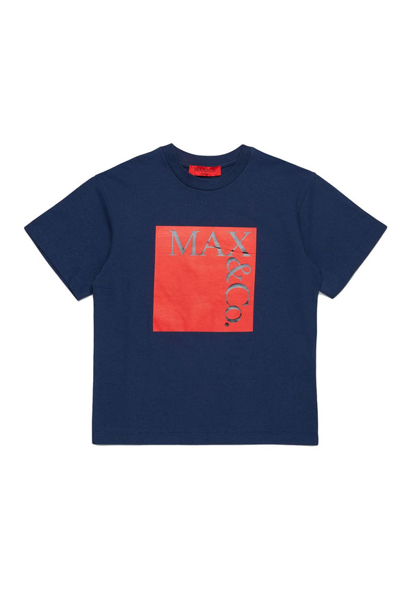 ViaMonte Shop | Max&Co t-shirt bianca bambina in cotone