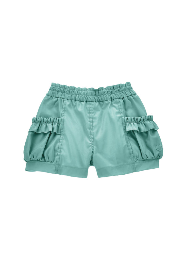 ViaMonte Shop | Monnalisa shorts verde neonata in cotone