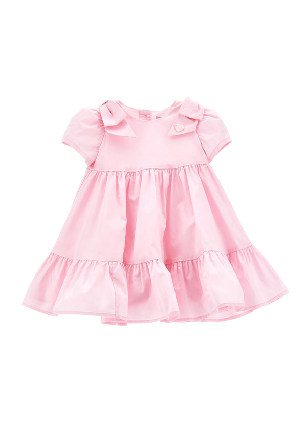 ViaMonte Shop | Monnalisa vestito rosa neonata in cotone