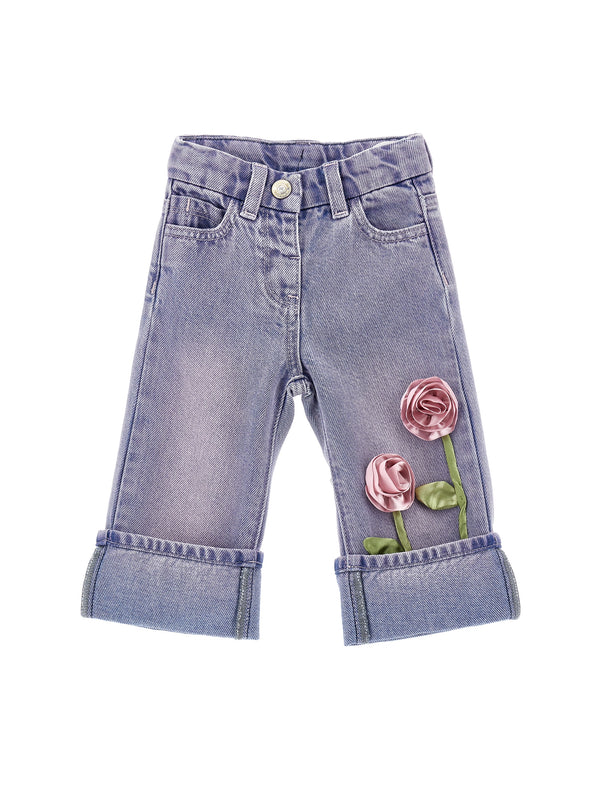 ViaMonte Shop | Monnalisa jeans neonata in denim