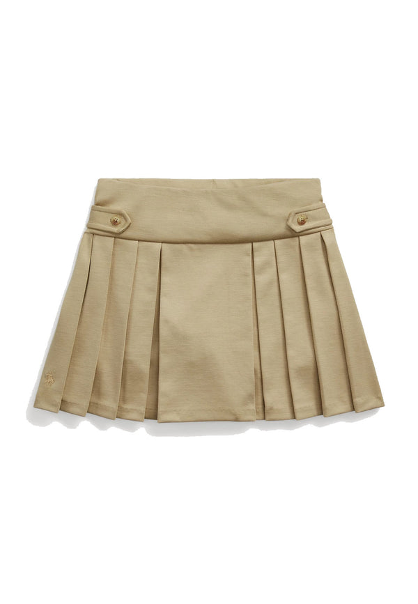 ViaMonte Shop | Ralph Lauren gonna beige bambina in misto viscosa