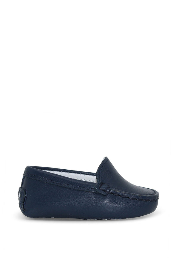 ViaMonte Shop | Tod's mocassino blu neonato in pelle