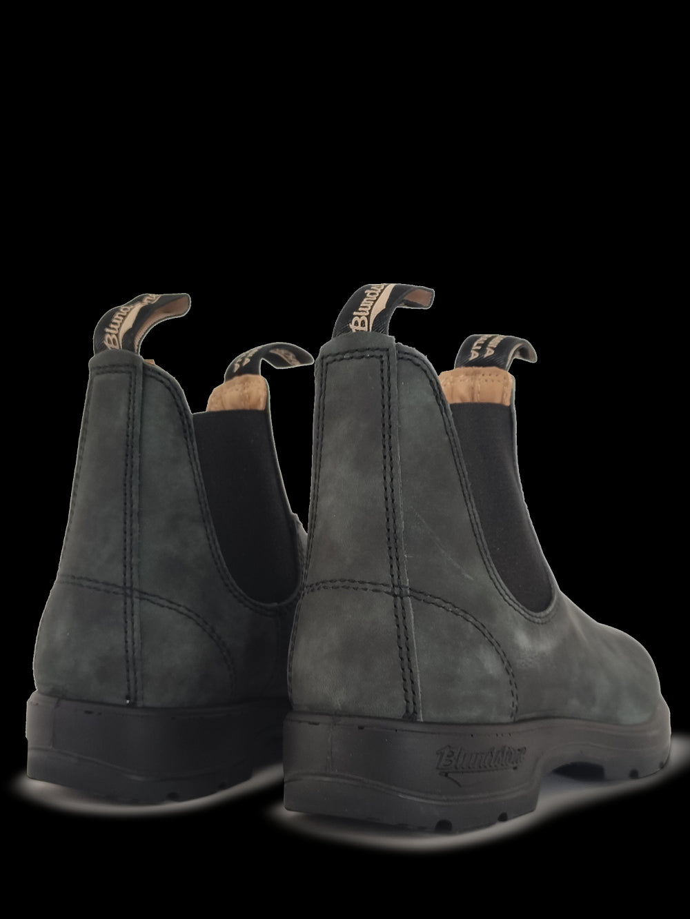 Blundstone tronchetto Rusticblack bambino in pelle ViaMonte Shop